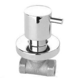 Concealed shut-off valve, ceramic head - PF Robinetterie - Référence fabricant : 68055A