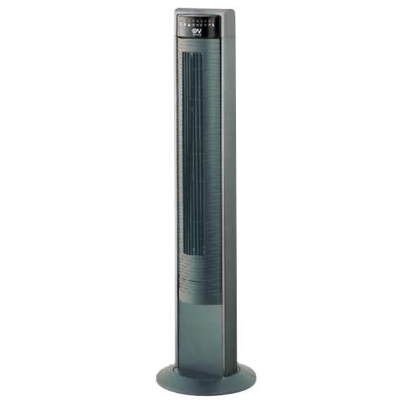 Oscillating tower fan with remote control