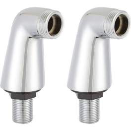 Pair of double male luxury groove fittings 15 x 21 / 20 x 27 - WATTS - Référence fabricant : 329878