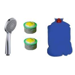 Kit di risparmio idrico per cucina, bagno e toilette - Ecogam - Référence fabricant : A-00871