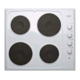Electric hotplate, 4 burners, white, 580x510mm - Frionor - Référence fabricant : GEBLFRI