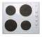 Plaque de cuisson électrique, 4 feux, blanche, 580x510mm - Frionor - Référence fabricant : NODPLGEBLFRI