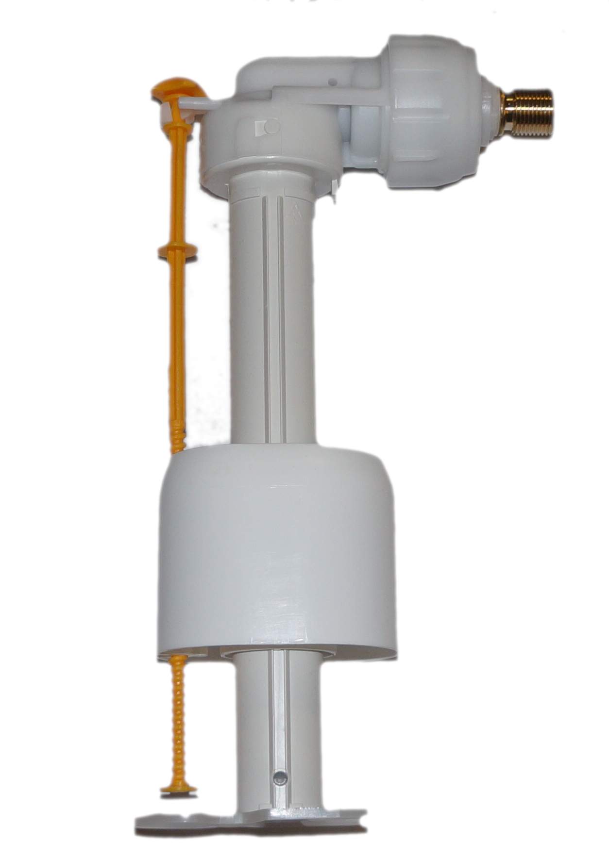 Válvula de flotador con soporte para un marco de apoyo