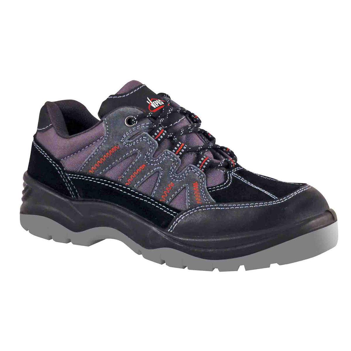 SPA safety shoes size 41, grey-black