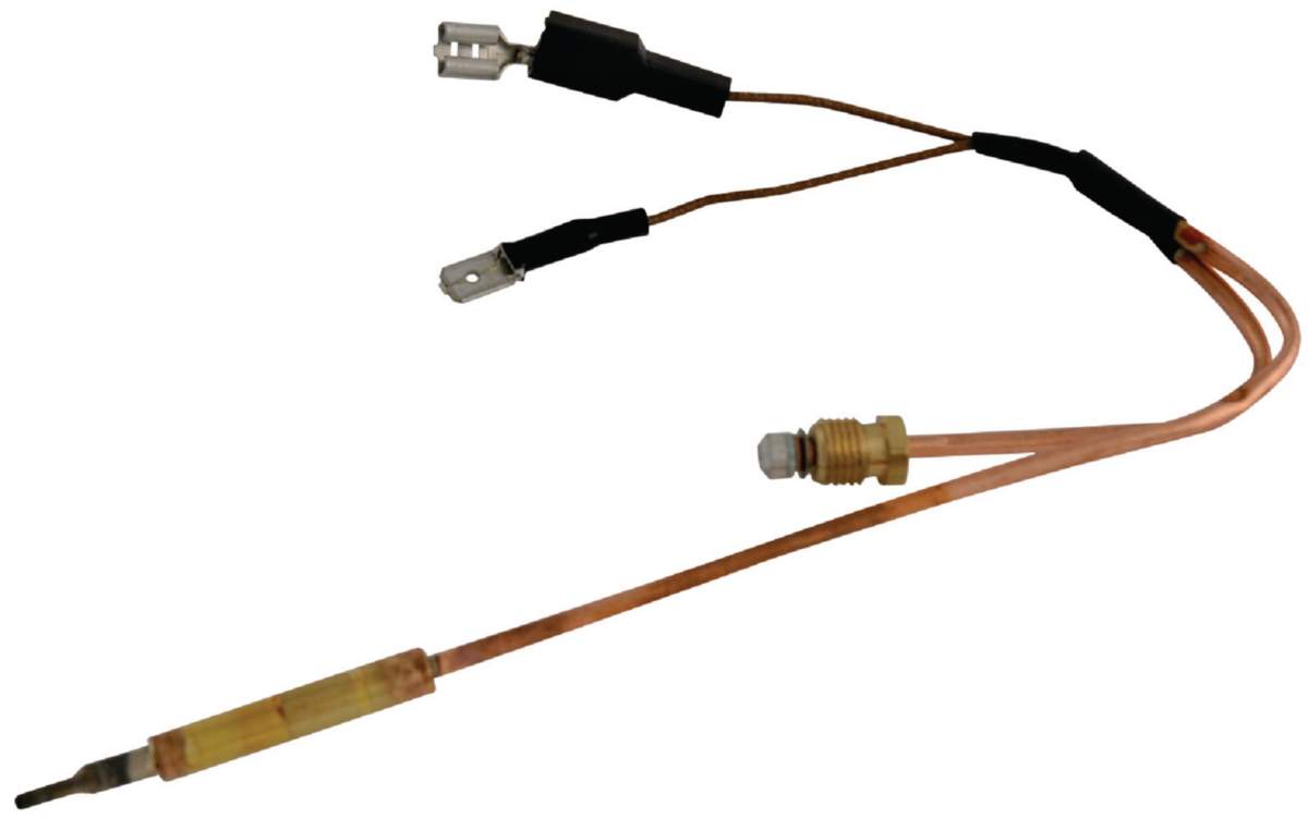 Interruptable thermocouple for TES after October 2003