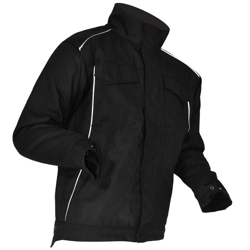 GRAFF chaqueta acolchada negra, talla L