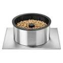 Pellet burner Q20 for insert and stove receiving logs from 40 to 55cm