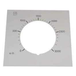 Square dial for oil gauge 3000 litres - Diff - Référence fabricant : 909405