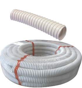 Flexible ringed drain tube diameter 40mm (per meter)