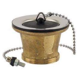 Brass plug without overflow D.50 - Valentin - Référence fabricant : 354100.000.00
