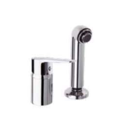 Single lever hairdresser with Titanium hand shower - Ramon Soler - Référence fabricant : 182201