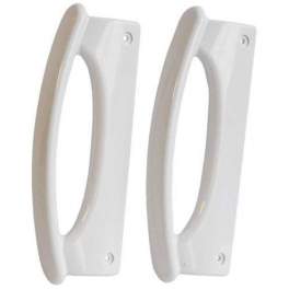 Pair of WHIRLPOOL door handles 175mm apart - PEMESPI - Référence fabricant : 8061338 / 4812310190