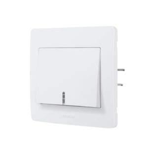 On/off switch with white Diam2 indicator
