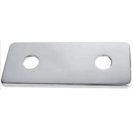 Stainless steel cover plate for wall plate - PBTUB - Référence fabricant : PLACINOX