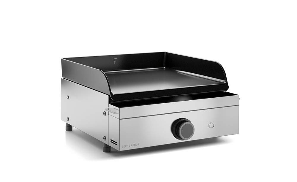 Gas griddle Origin 45 cm, stainless steel