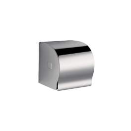Toilet paper dispenser with cover Polished stainless steel - Pellet - Référence fabricant : 063625