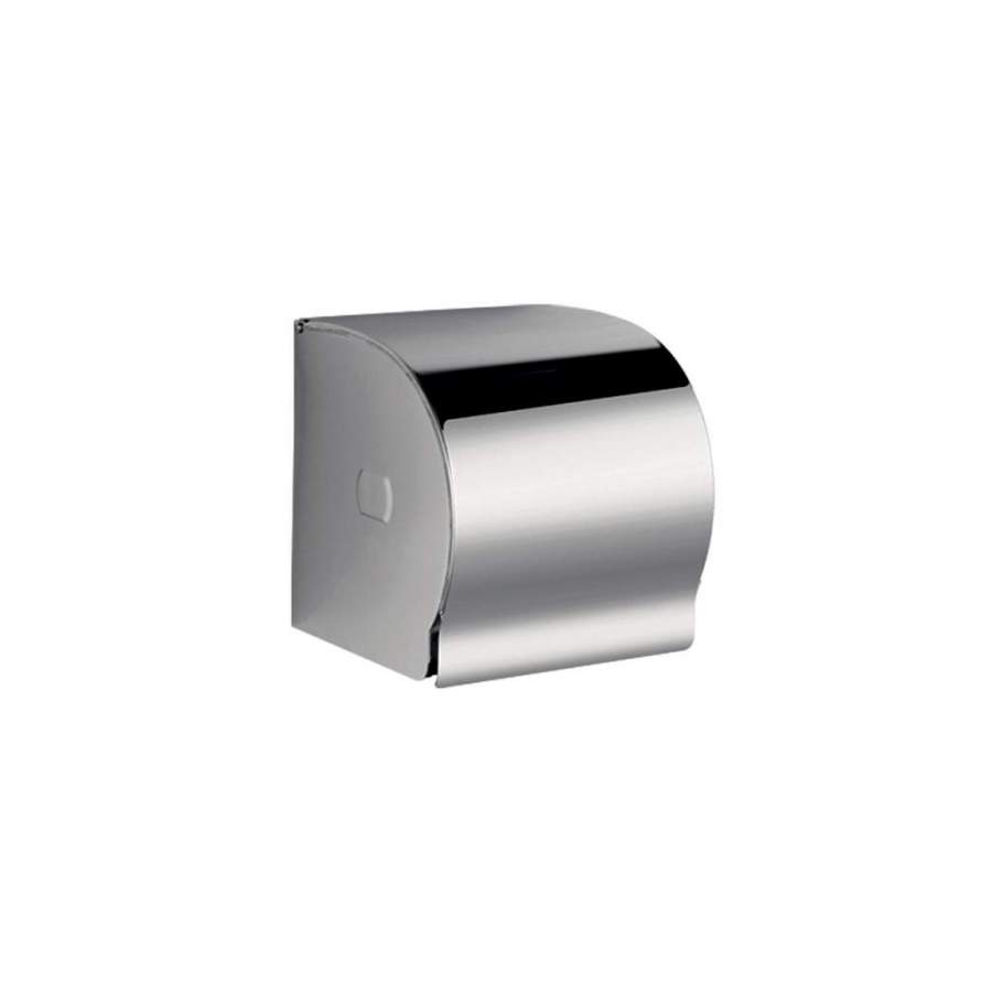 Distributeur papier WC MINI, Inox Poli-brillant, Ø 230 mm