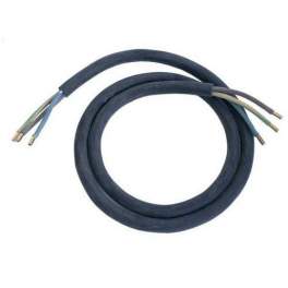 Cable noir HO7 RNF 3G6 sans prise 1,45m - PEMESPI - Référence fabricant : 7440621 / 4812817290