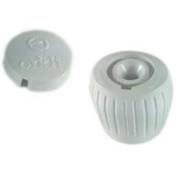 Handle for ORKLI heating valve, complete with screw and cap - Orkli - Référence fabricant : E-25353-00