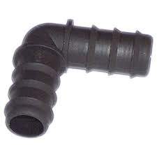 Grooved elbow diameter 16mm for drip 