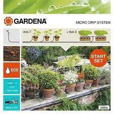 Kit Micro Drip System pour plantes en pots, idéal pour 5 pots