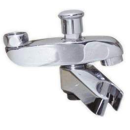 Bath and shower spout with hand shower holder for mixer - PRESTO - Référence fabricant : 70682