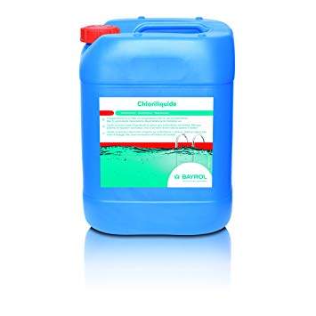 Liquid chlorine (sodium hypochlorite), 20 litres