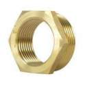 Brass reducer with external flats 26x34/20x27 (Male/Female)