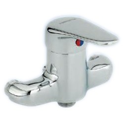 Single lever shower mixer, 7cm centre distance