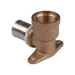 Radial 20x27/26 multi-layer brass applique elbow - PBTUB - Référence fabricant : MCRCA426