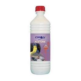 Acetona - botella de 1 litro - Mieuxa - Référence fabricant : 73400880
