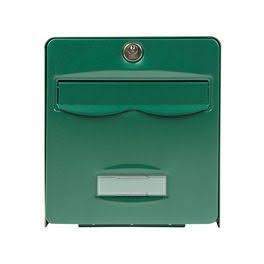 Boite aux lettres Mini Balthazar, verte - BURG-WACHTER - Référence fabricant : 351213
