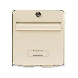 Mailbox NF FAVOR MISSIVE 1 door beige - BURG-WACHTER - Référence fabricant : 347055