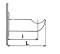 Support de radiateur en fonte Type rideau 4 Colonnes à visser 12cm - I.N.G Fixations - Référence fabricant : INGSUA186015
