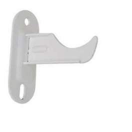 Cast iron radiator support Curtain type 135 mm white epoxy - I.N.G Fixations - Référence fabricant : A186015