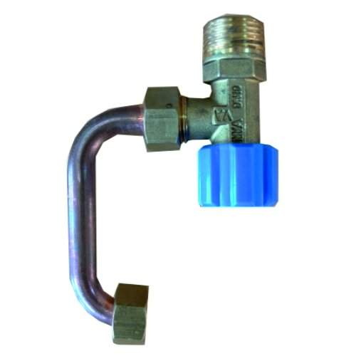Shut-off valve with nozzle for Caesame CE70 tank