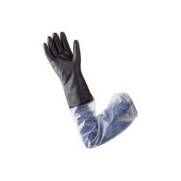 PVC glove with long cuff for unblocking and chemicals, size 10 - CETA - Référence fabricant : 273-307-10-6