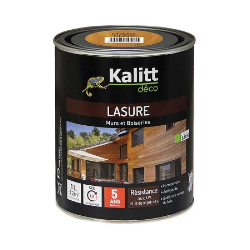 5 year old stain - Les modernes - Light Oak Satin 1L - KALITT