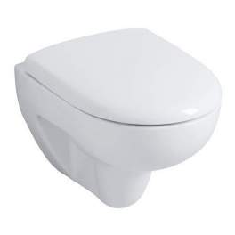 Packung Prima kurze wandhängende Toilette mit Standarddeckel - Allia - Référence fabricant : 08390300000200
