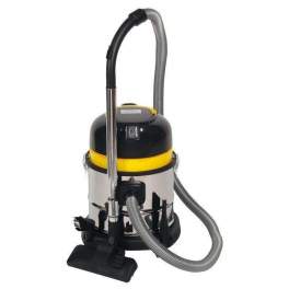 Vacuum cleaner 15 liters stainless steel tank water and dust 1200W - CBM - Référence fabricant : ASP05003