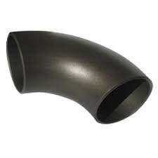Welding curve in black steel, 90° in 66x76