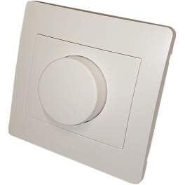Dimmer switch 2 wires, White, Diam2 - DEBFLEX - Référence fabricant : 739355