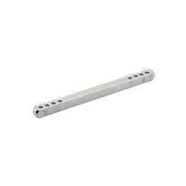 Square drilled 7x80mm door handle, 2 pieces - Alpertec - Référence fabricant : 228601