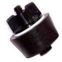 2" rubber winterization plug, black