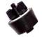 Tapón de goma para el invierno 2", negro - Aqualux - Référence fabricant : AQUBO101351