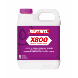 Sentinel X 800 - Schnelles Entschlammungsmittel für Heizungsnetze - Diff - Référence fabricant : X800