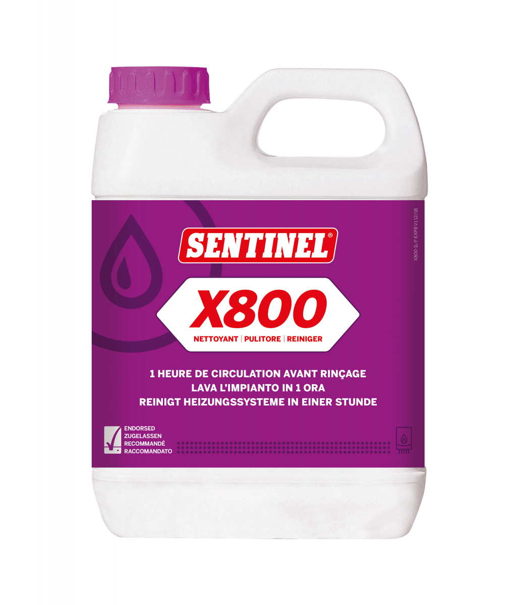 Sentinel X 800 - Rapid de-sludger for heating systems 