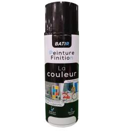 400ml gloss spray paint, black, RAL 9005 - RECA - Référence fabricant : BATN113760