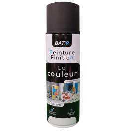 400ml satin spray paint, black, RAL 9005 - RECA - Référence fabricant : BATN113762