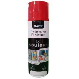 400ml gloss spray paint, red, RAL 3000 - RECA - Référence fabricant : BATN113764
